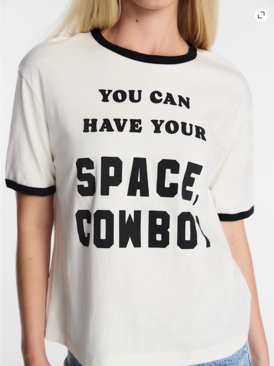 Lee Tops - You Can Have Your Space, Cowboy Ringer T Shirt Kacey Musgraves Attitude M/L